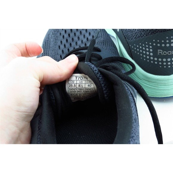 ASICS Women Size 8.5 M Gray Running Mesh T7d7n - Picture 7 of 9